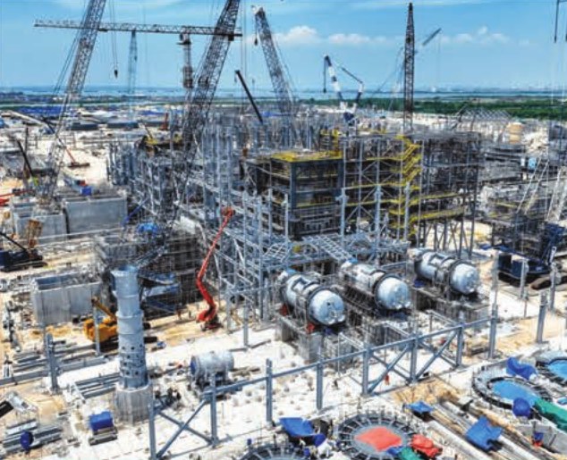 Pembangunan smelter Freeport di Manyar, Gresik
